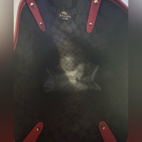 Authentic Fully Reversible Coach Tote - Picture 9 of 10